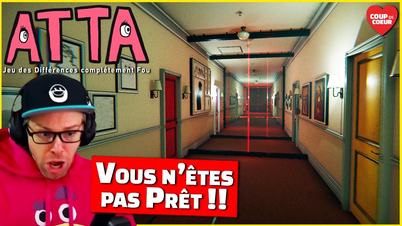 Le Meilleur Jeu des Différences de l'ANNÉE | ATTA - Spot the Oddities Strange Hotel | Horreur FR
