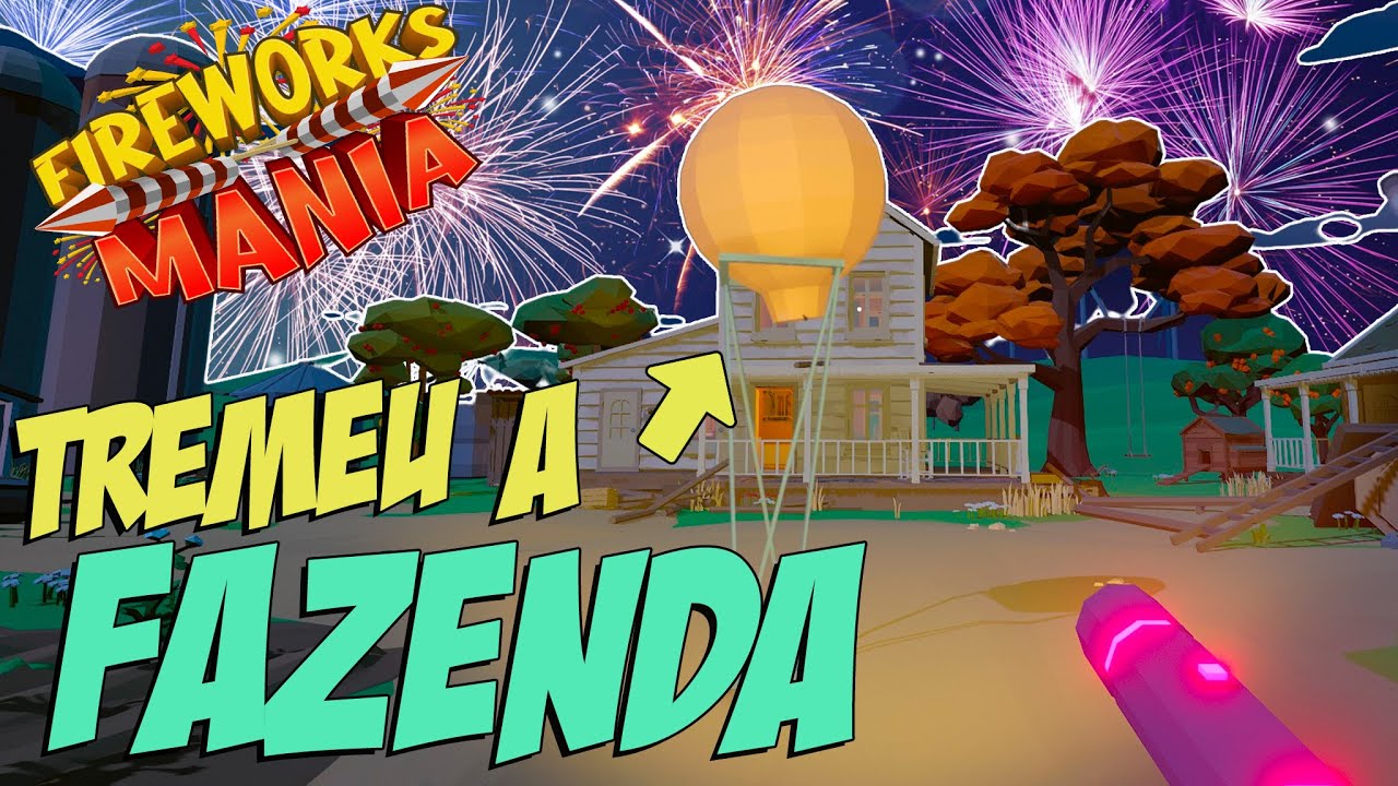Encontrei a bomba secreta escondida na fazenda - Fireworks Mania