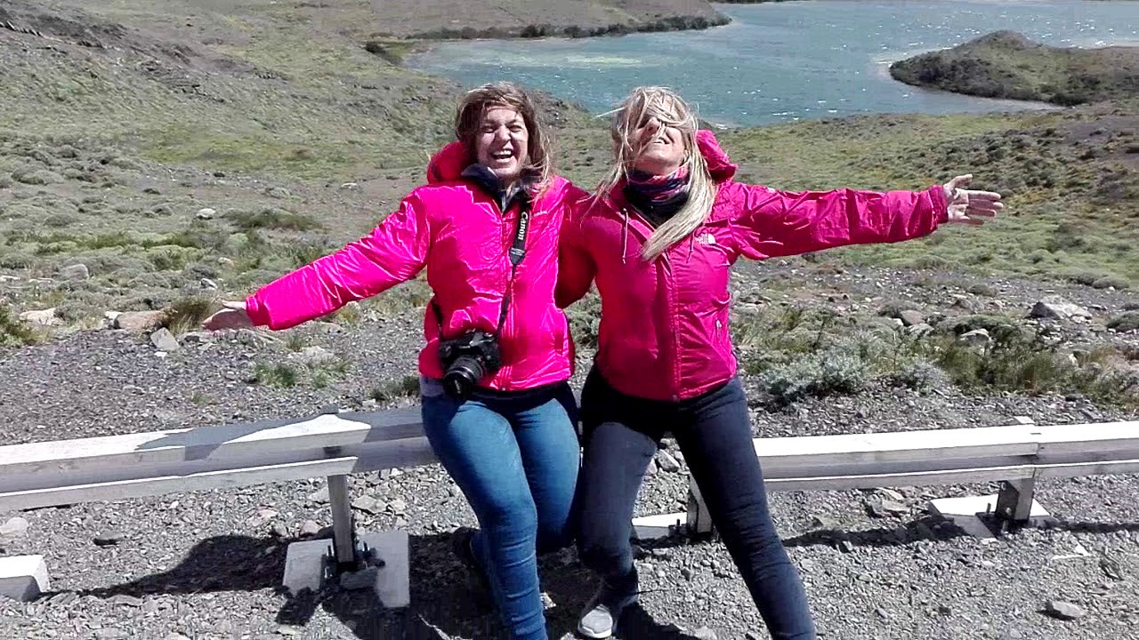 Viento sostenido sobre 120km en Torres del Paine.