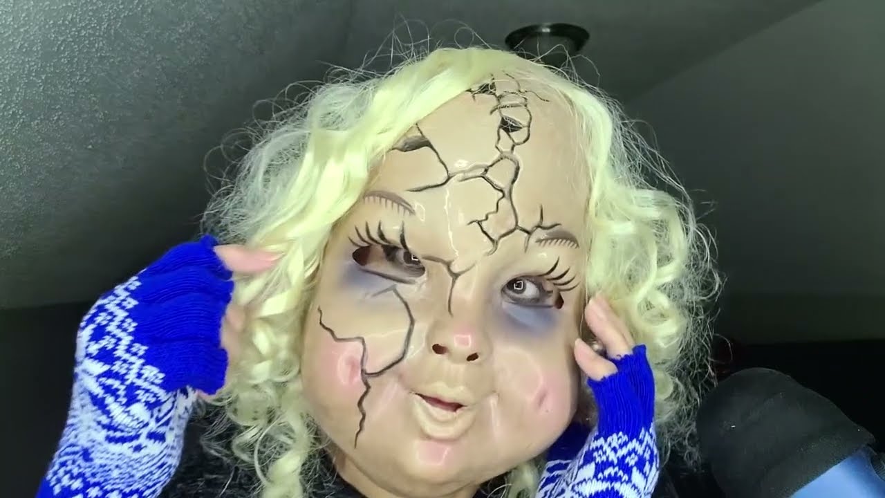 ASMR Máscara de Muñeca triste, Halloween!!