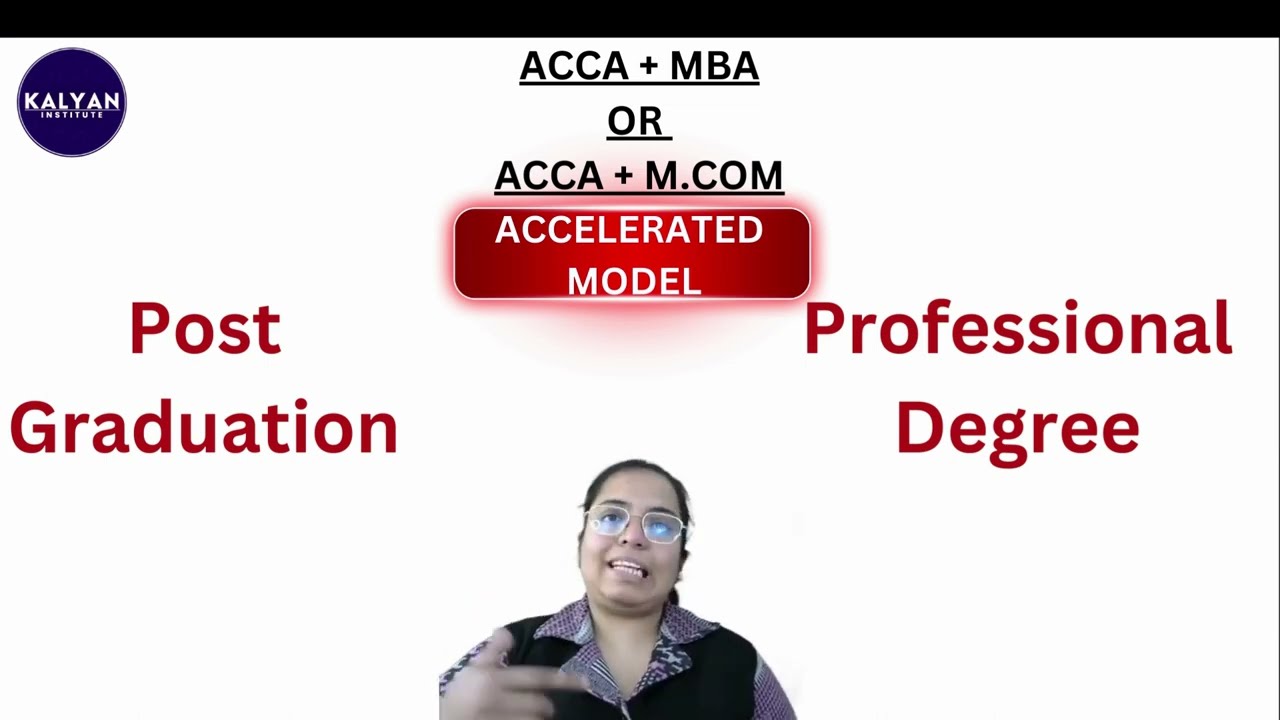 ACCA + MBA | ACCA + M.com | Avail 9 Papers Exemptions | Integrated Model