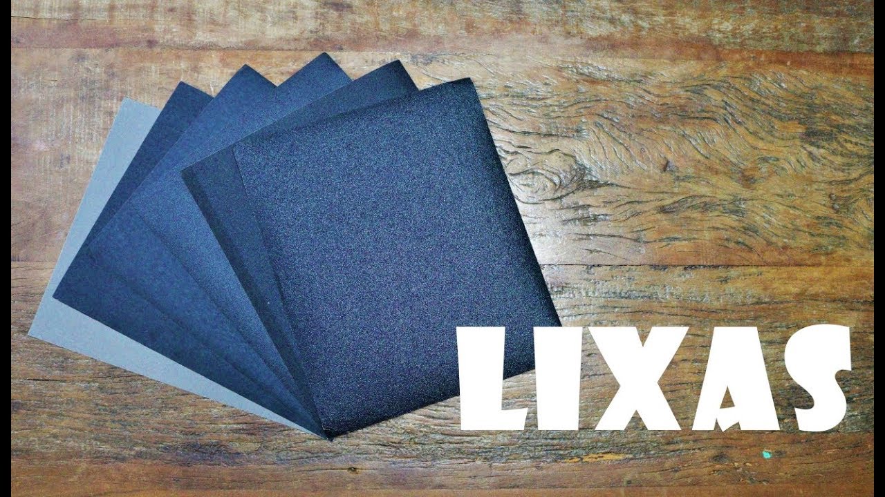 Tipos e Granulações Das Lixas - Série Acabamentos