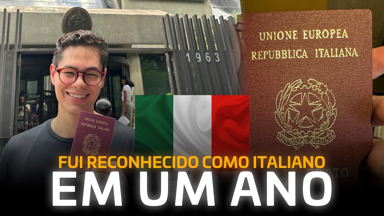 Reconheça Sua CIDADANIA ITALIANA Em Até 1 Ano 🇮🇹 (Sem Sair Do Brasil)