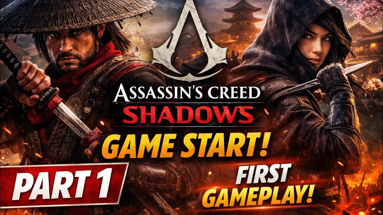 Assassin’s Creed® Shadows 🔥 Game Start Gameplay PS5 | Part 1