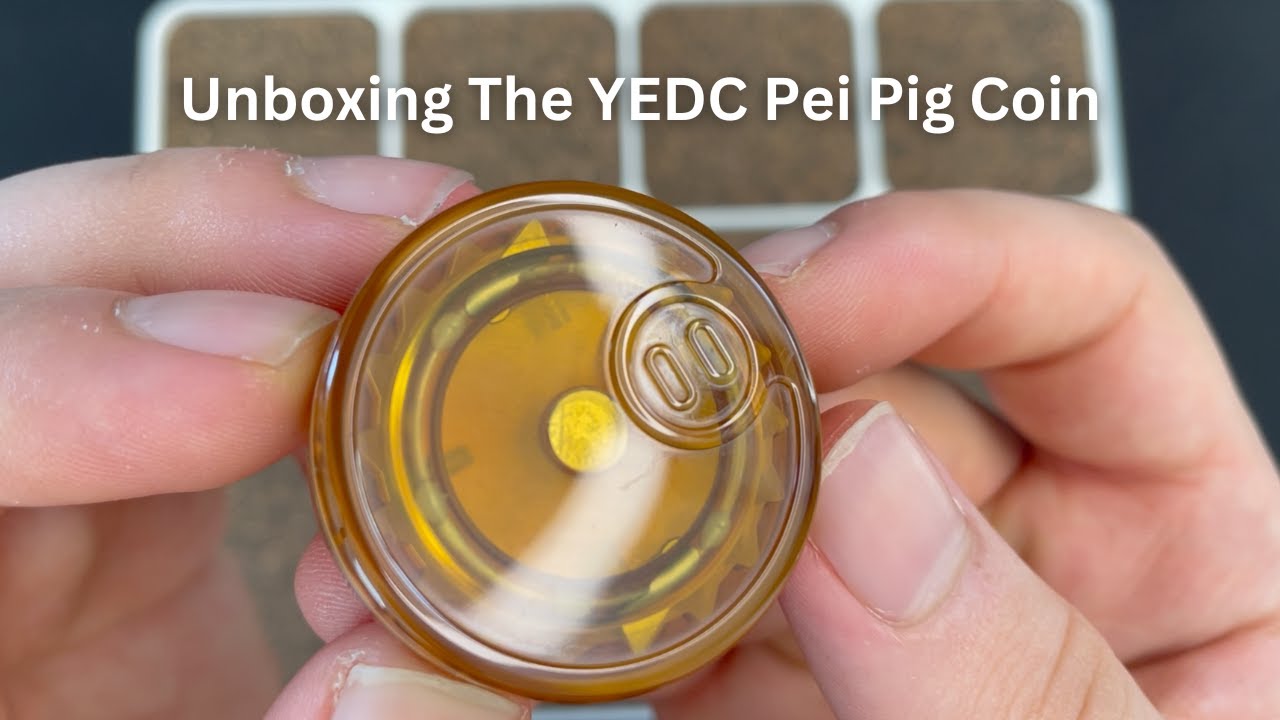 Unboxing The YEDC Pei Pig Coin | Daily Dose Of Fidgets |
