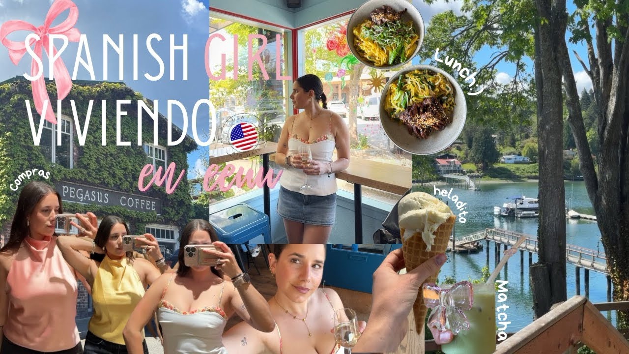Española viviendo en eeuu 🇺🇸/ compras, comidita con amigos, gym y massss ✨