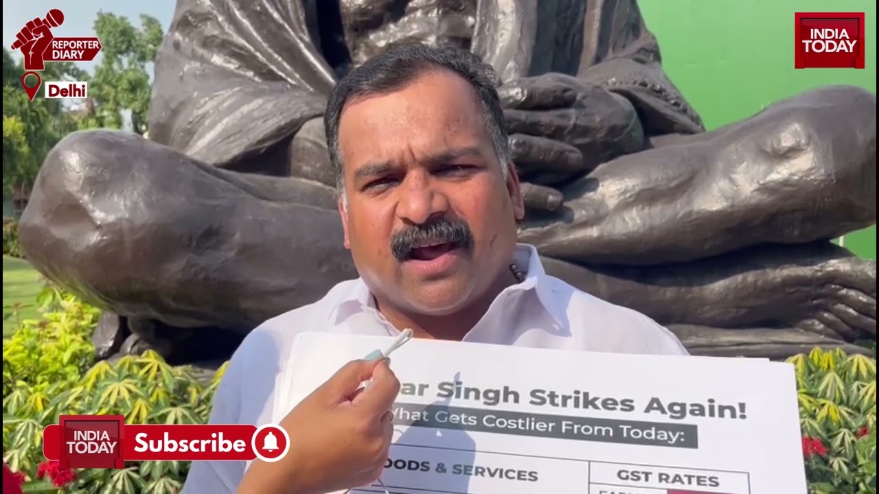 Manickam Tagore & Other Suspended Congress MPs Protest Near Gandhi Statue Outside Parliament