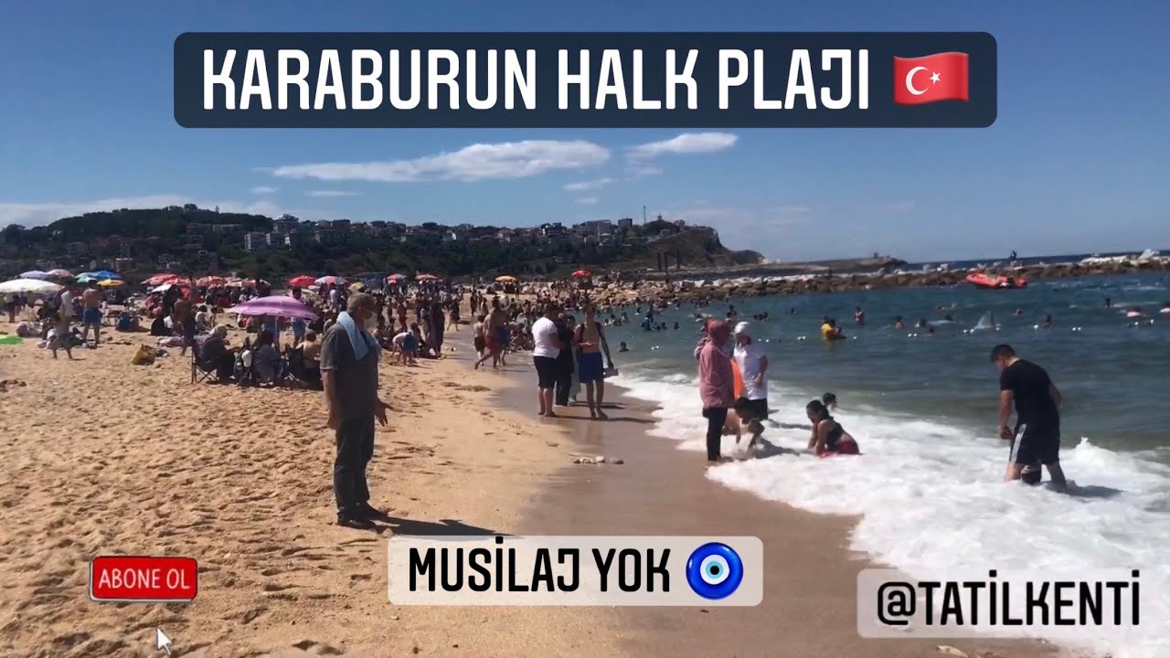 KARABURUN HALK PLAJI - ARNAVUTKÖY / İSTANBUL PLAJLARI