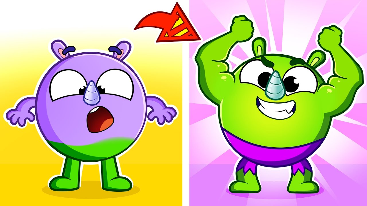 Wow! My Friend Is a Superhero🦸‍♂️ Kids Song and Nursery Rhymes by Baby Zoo Karaoke