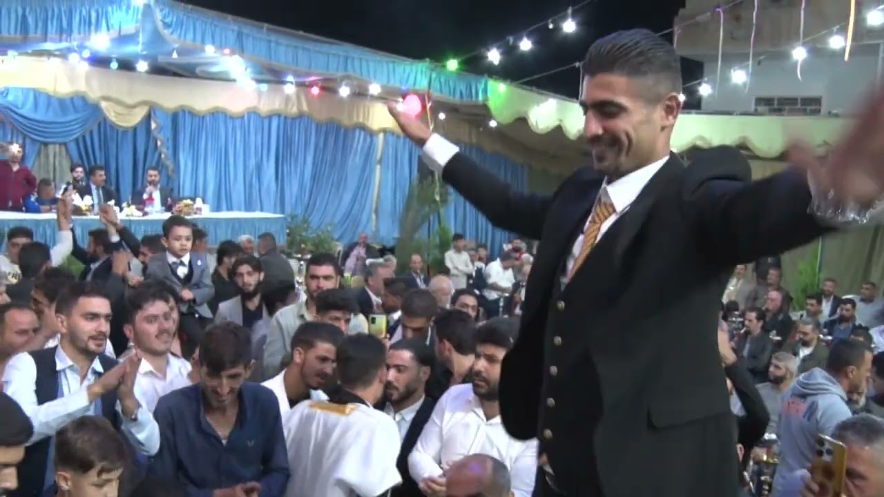 الجزء السادس حنئ العرسان مصطفئ وحسين عليا أبناء أبو العلا عليا دير مقرن مع الشعار بدر العجوز