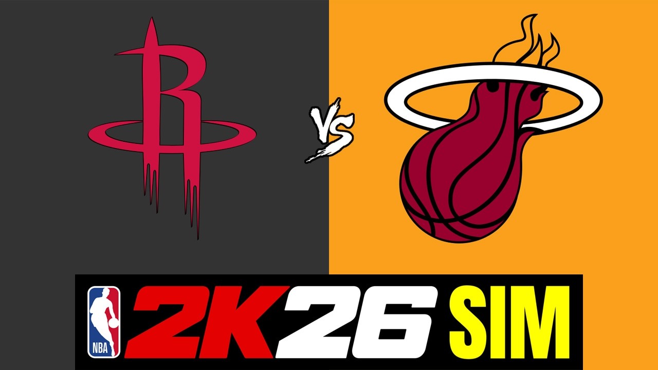 Rockets at Heat - FULL GAME SIM | NBA Simulation (2/28)