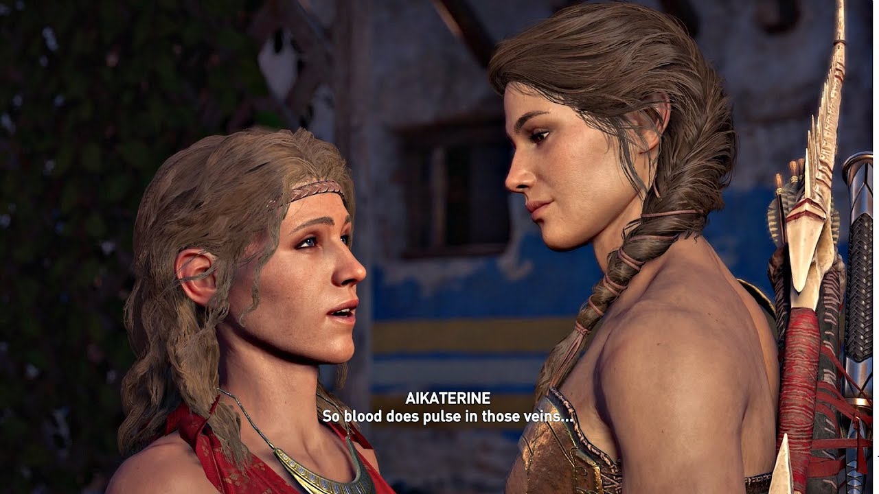 Assassin's Creed Odyssey - Aikaterine Romance (Cheats On Boyfriend With Kassandra)