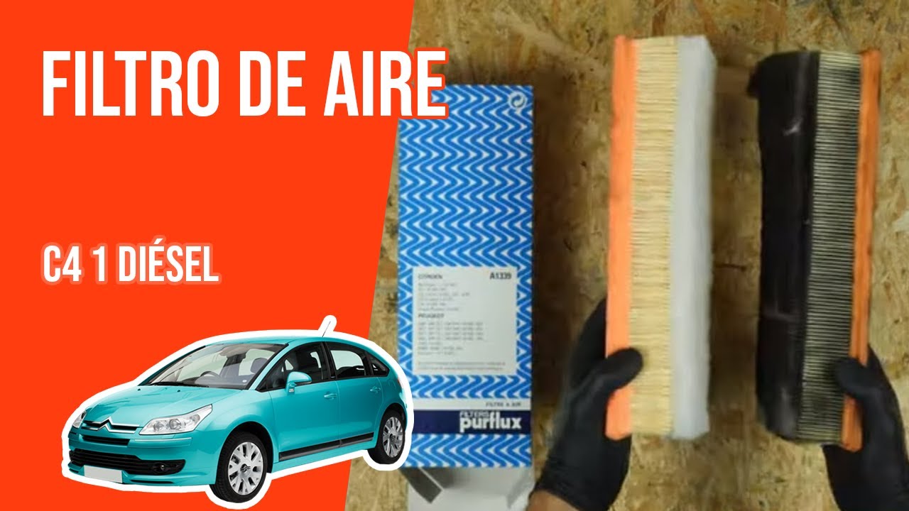Cómo cambiar el filtro de aire C4 1 1.6 HDI 💨