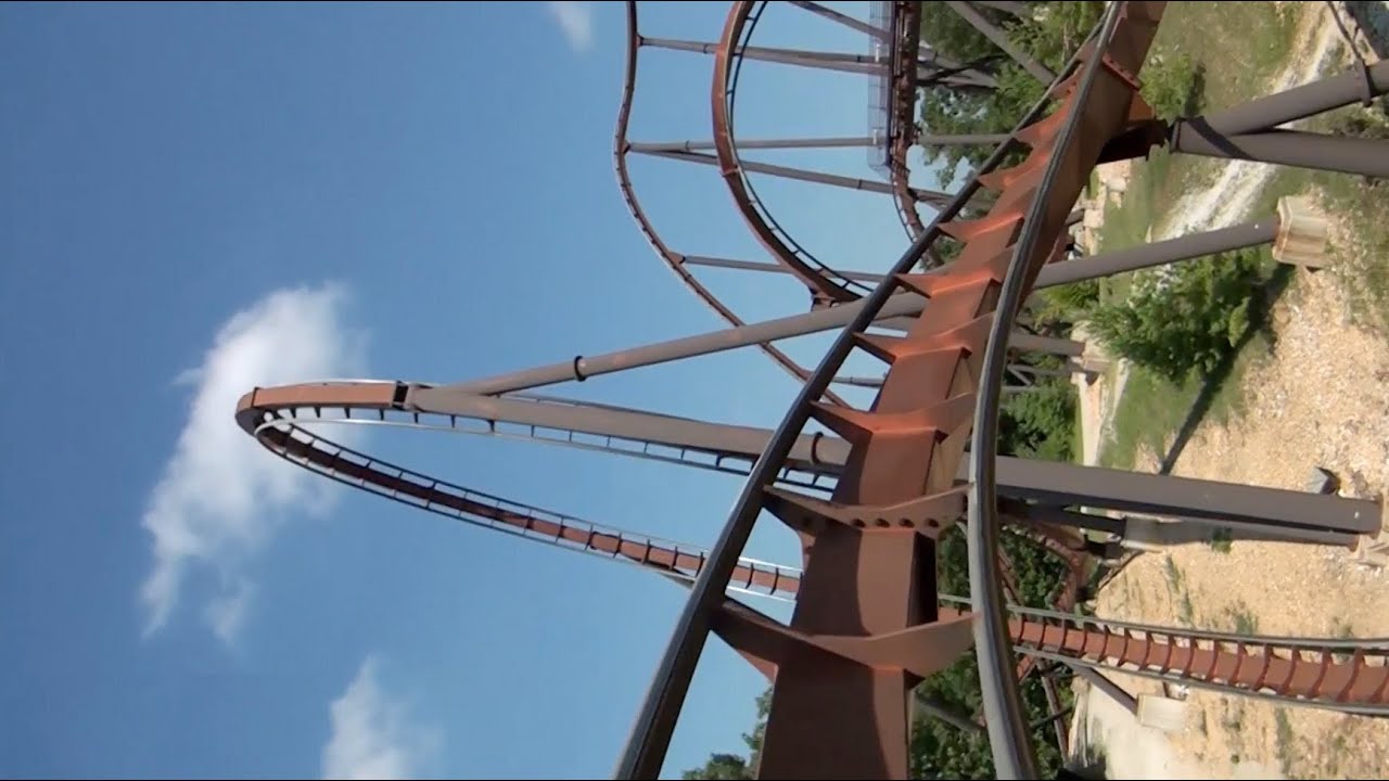Wildfire Roller Coaster POV Silver Dollar City Branson Missouri