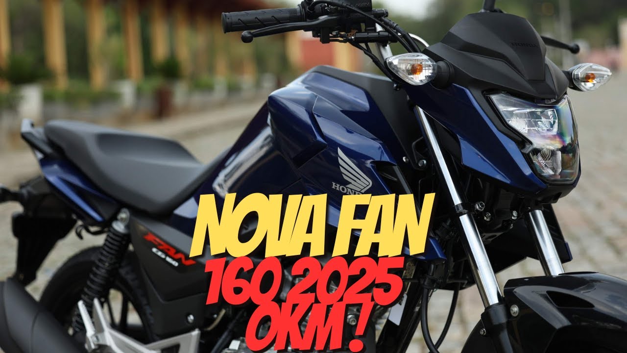 Apresento a Vocês a Nova Fan 160 2025