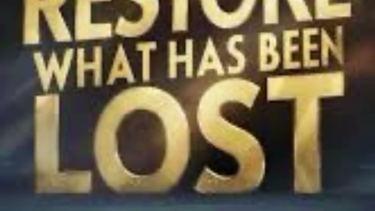 Hope restored me 