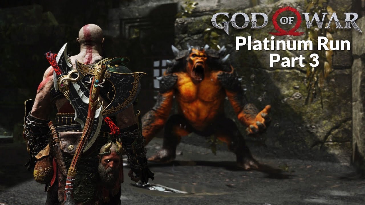 God of War New Game+ Platinum Run Part 3 | The Real Kratos