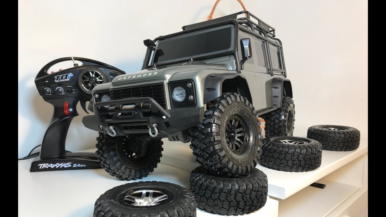 Распаковка Traxxas TRX4 Land Rover Defender