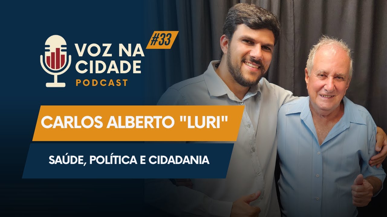 Podcast Voz na Cidade #33 | Carlos Alberto 