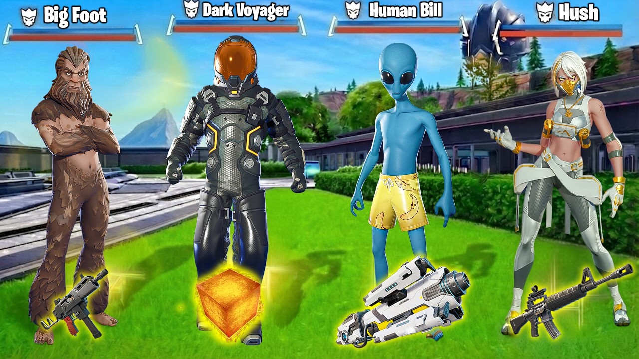 Pretending To Be EVERY Mythic Boss in Fortnite!