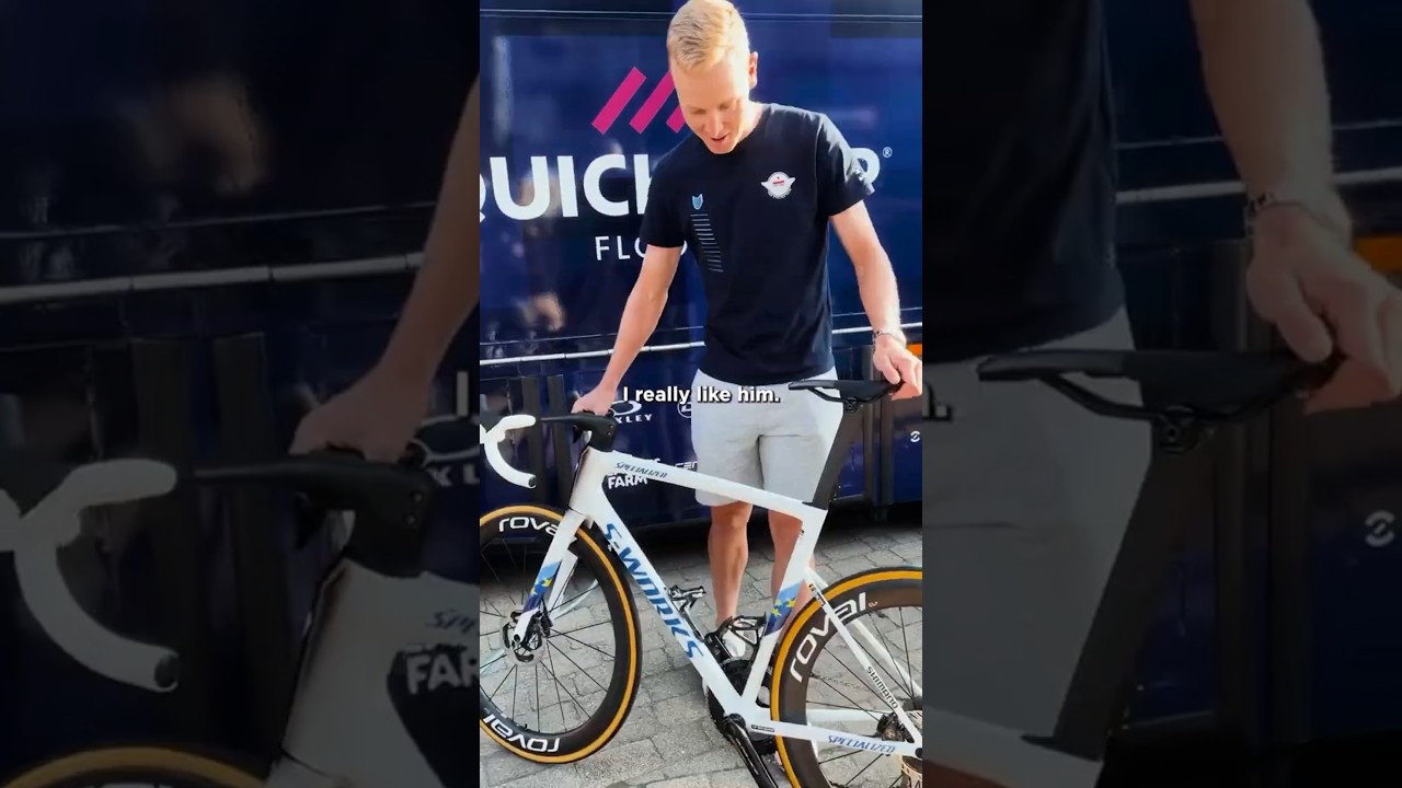 Tim Merlier's Bike 2024 European Champion 🇪🇺