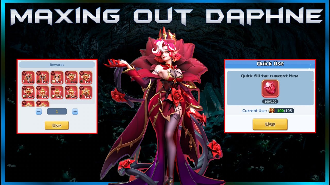 I maxed out Daphne but the true battle now begins...