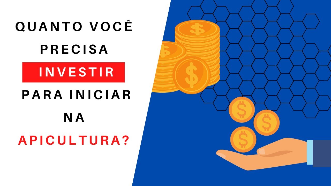 Quanto precisa para iniciar na APICULTURA | Apislogia