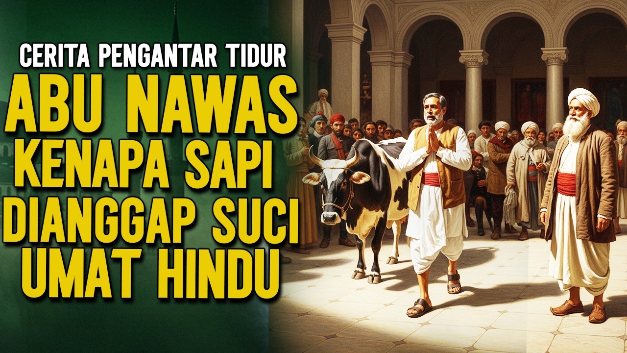 ABU NAWAS MELAWAN UMAT HINDU KENAPA SAPI DIANGGAP SUCI || CERITA LUCU PENGANTAR TIDUR