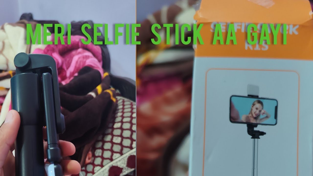 Aaj meri selfie stick a gai 🤗🤗🤗