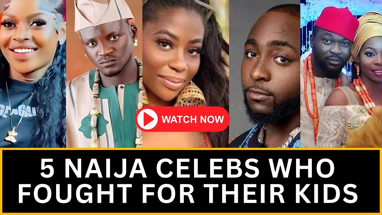 5 Nigerian Celebrities Who Fought for Custody &ndash;  Shocking Court Battles You Didn&rsquo;t Know!
