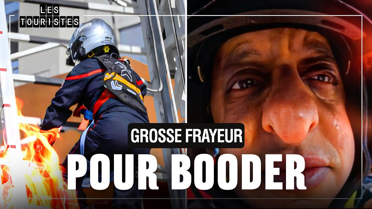 Booder en larmes pendant une épreuve 😢 | Les Touristes