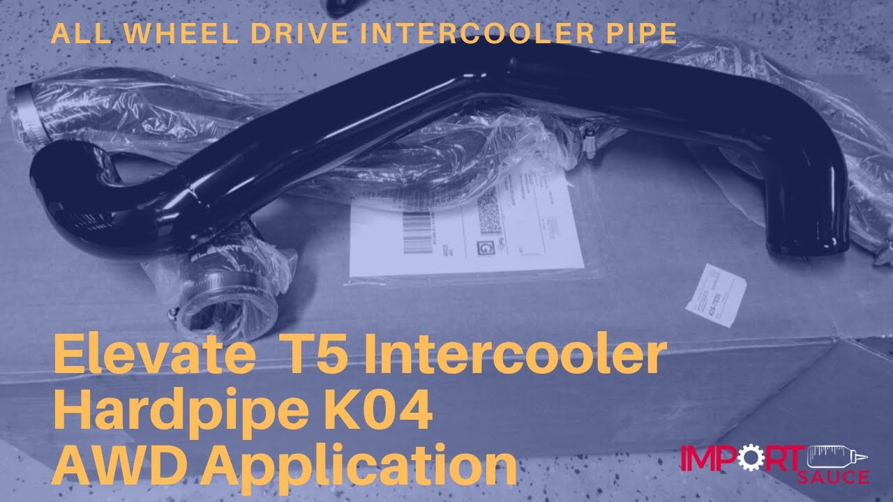 P1 Volvo (S40/V50) All Wheel Drive (AWD) Intercooler Hardpipe Application