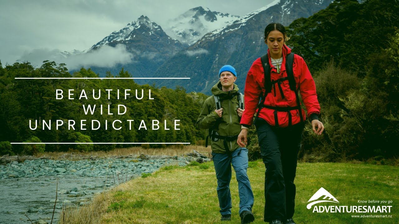 Beautiful, wild, unpredictable: Be AdventureSmart in Aotearoa [Tiaki Promise]