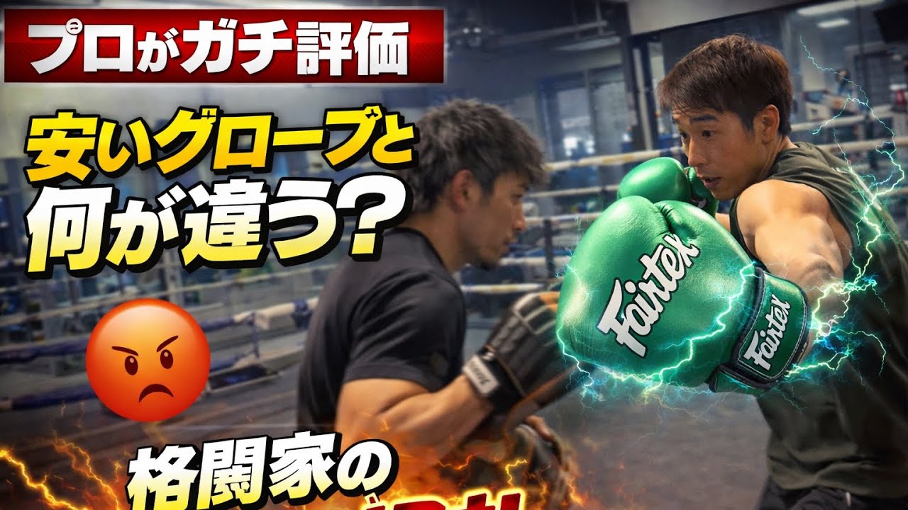【プロがガチ評価】Fairtex高級グローブを実戦練習で使ったら別物だった