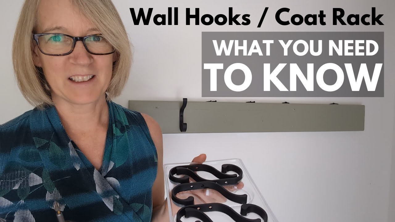 Wall Hooks PROs & CONs and HOW TO CREATE Coat Rack