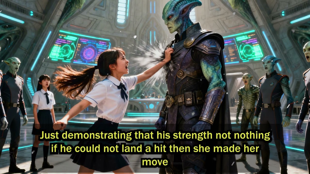 An Alien Student Pulled the Human Girl’s Hair | She Slapped an Alien General   HFY Sci Fi