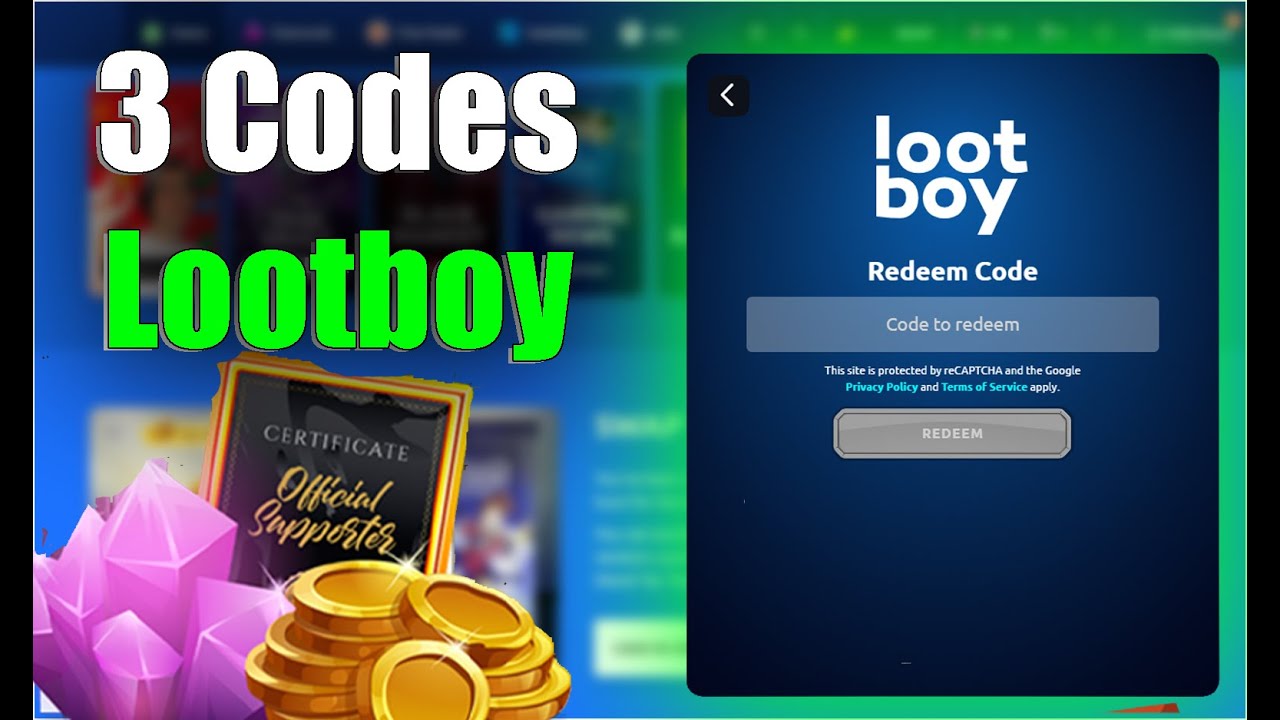 Lootboy Codes Coin & Diamonds - codigos lootboy