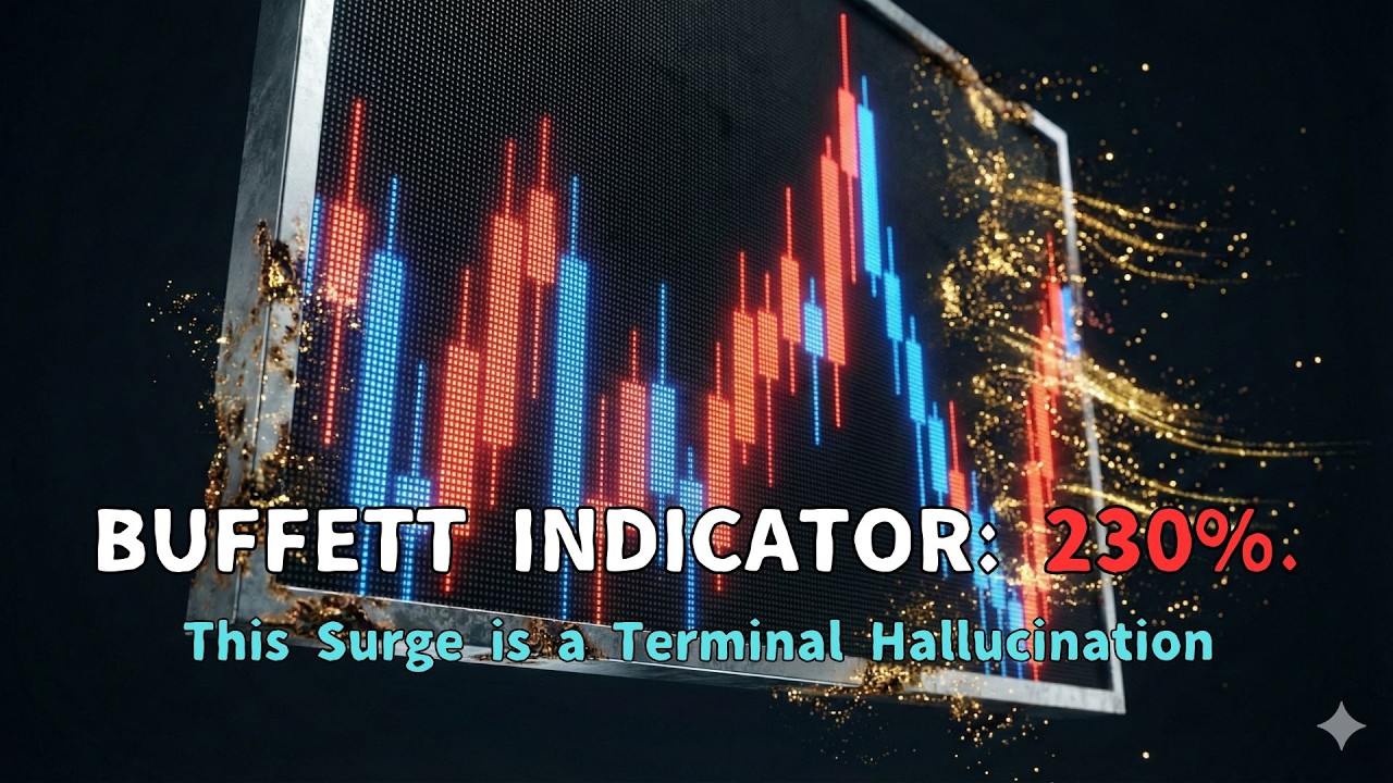 The Buffett Indicator at 230% is a Terminal Symptom: The Stock Market as a Collective Hallucination