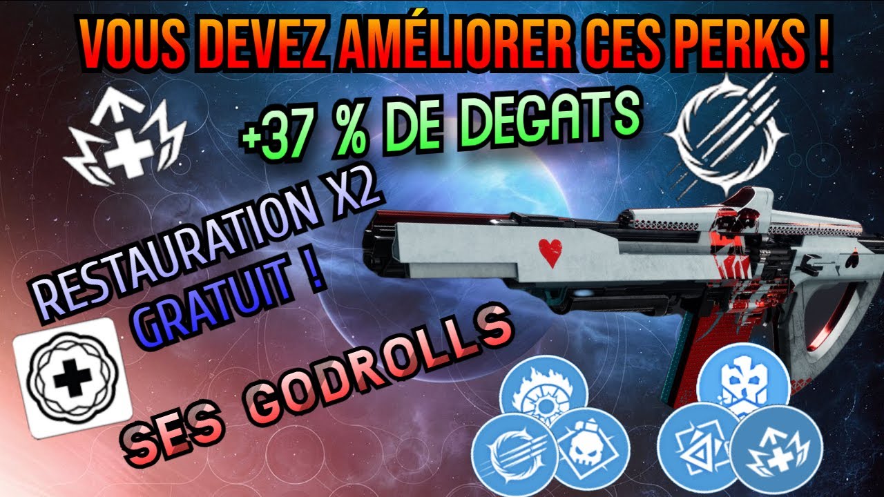 DESTINY 2 - SANS HESITATIONS - VOUS DEVEZ CRAFTER CETTE ARME - CETTE ARME EST UNIQUE ET VOUS SOIGNE