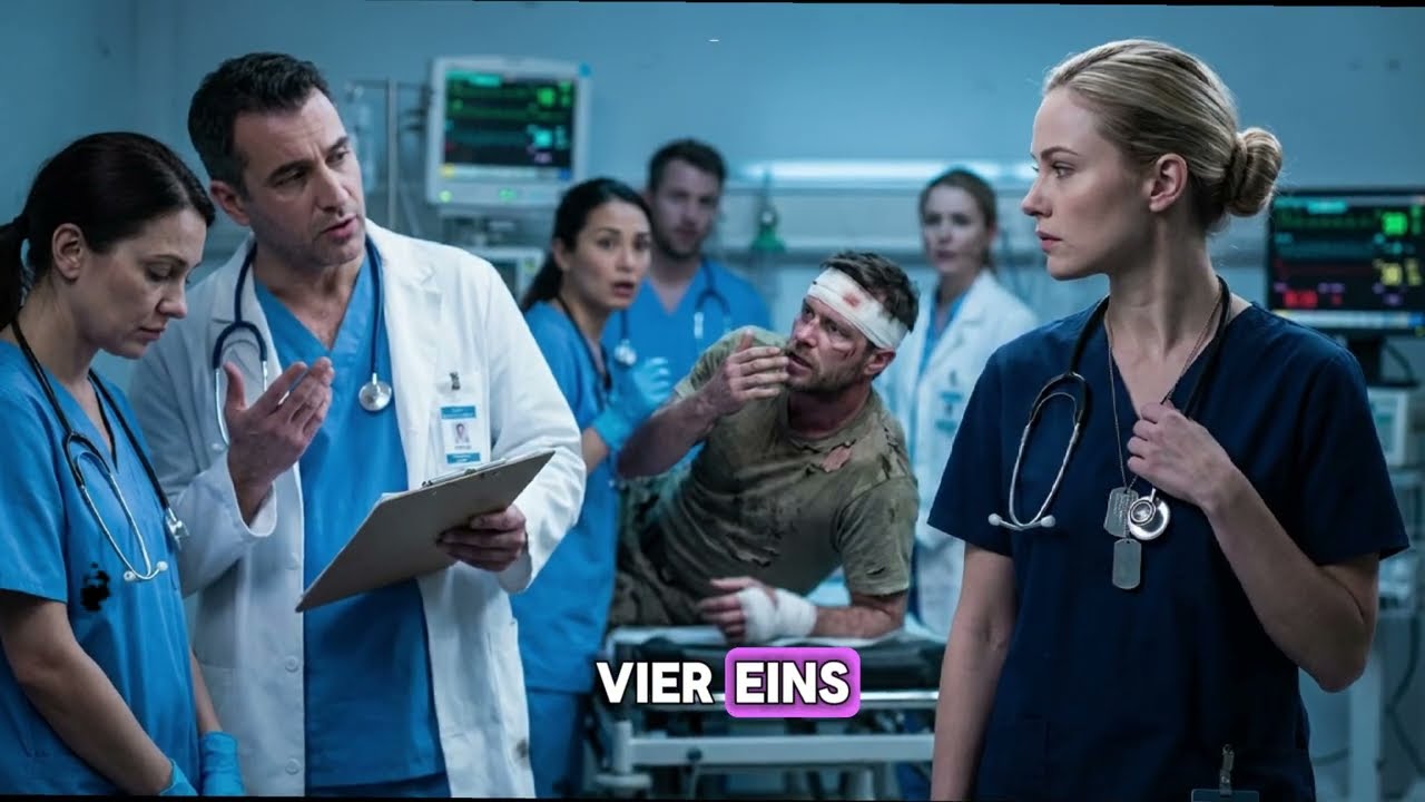 Fass den Patienten nicht an schrie der Chirurg Bis der verwundete 3Sterne-Admiral sagte Sie ist mein
