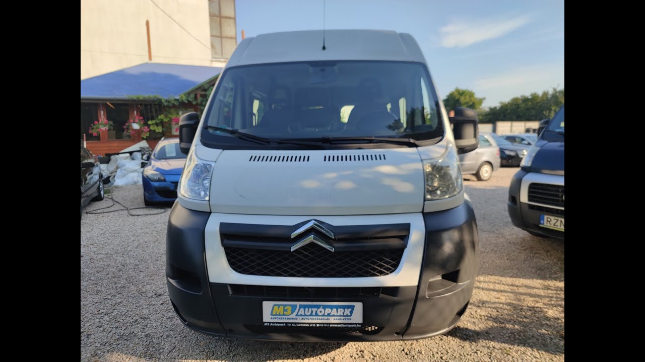 Citroen Jumper 2.2 HDI Busz Teszt - Bemutató - Eladó