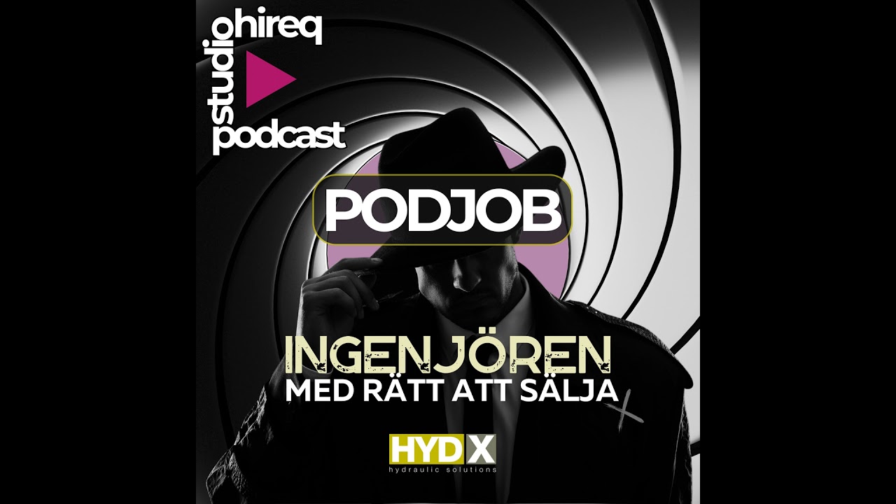 #PodJob - HydX rekryterar Teknisk systemsäljare - Ingenjör med rätt att sälja