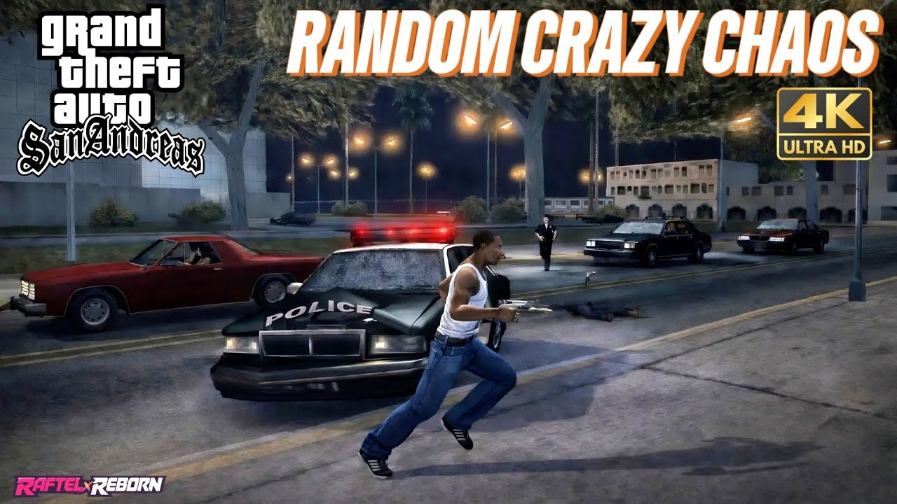 GTA San Andreas Crazy 😅😂 POLICE Chaos