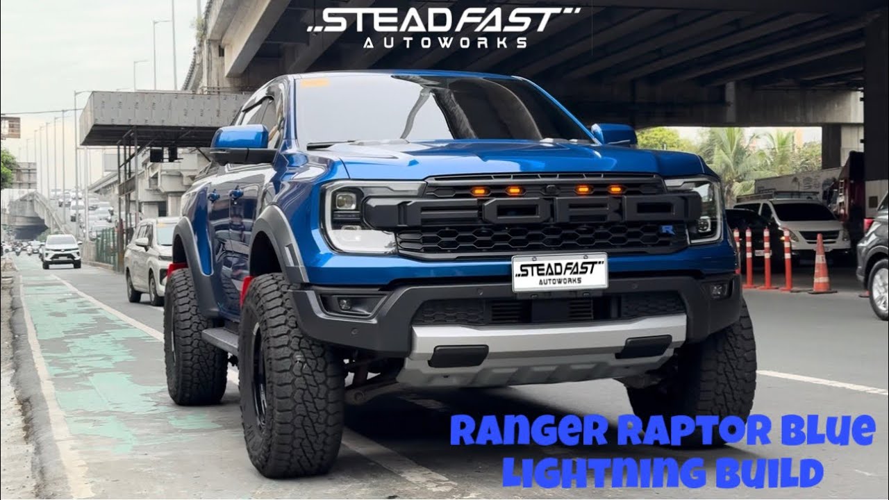 Raptor Pilinas Next-Gen Ranger Raptor BUILD (Blue Lightning)