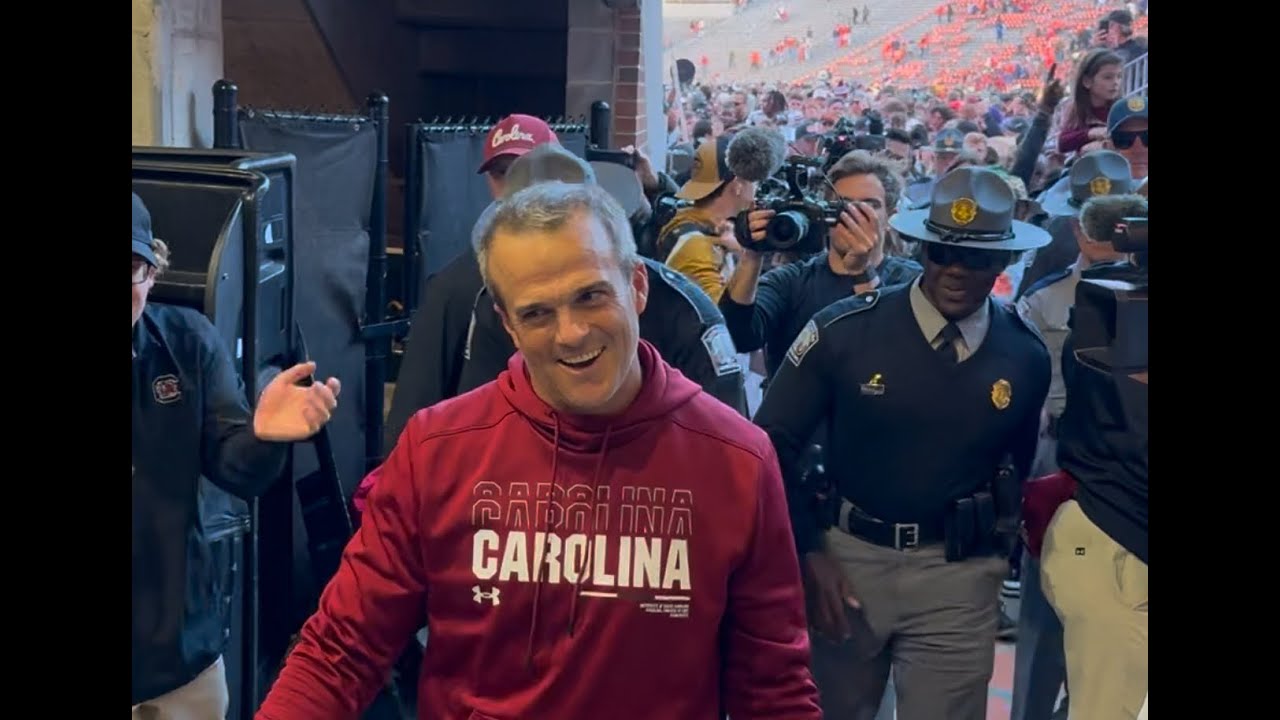 South Carolina Gamecocks Beat Clemson 2024 Behind the Scenes Fans Rush the Field
