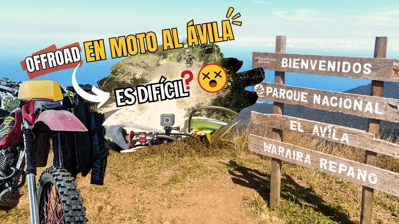 RUTA EN MOTO POR EL ÁVILA 🥵⛰️  #1 VENEZUELA  🇻🇪