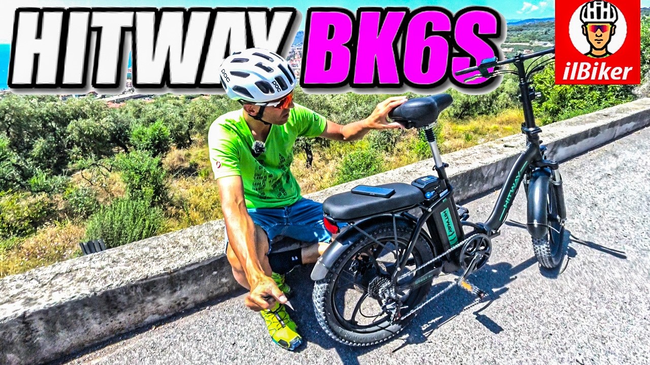 HITWAY BK6S | Bicicletta elettrica pieghevole