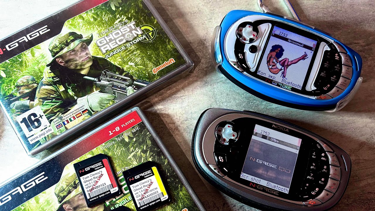 N-Gage GHOST RECON G1.5 Alpha vs G3.0 Gold 😈