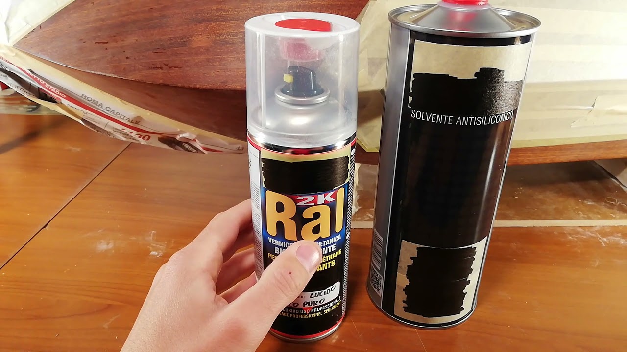 Part. 45 - Painting Part. 1 - Amati Italian runabout - Riva Aquarama
