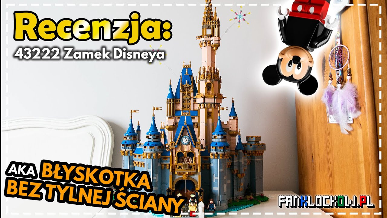 Recenzja: LEGO® 43222 Zamek Disneya